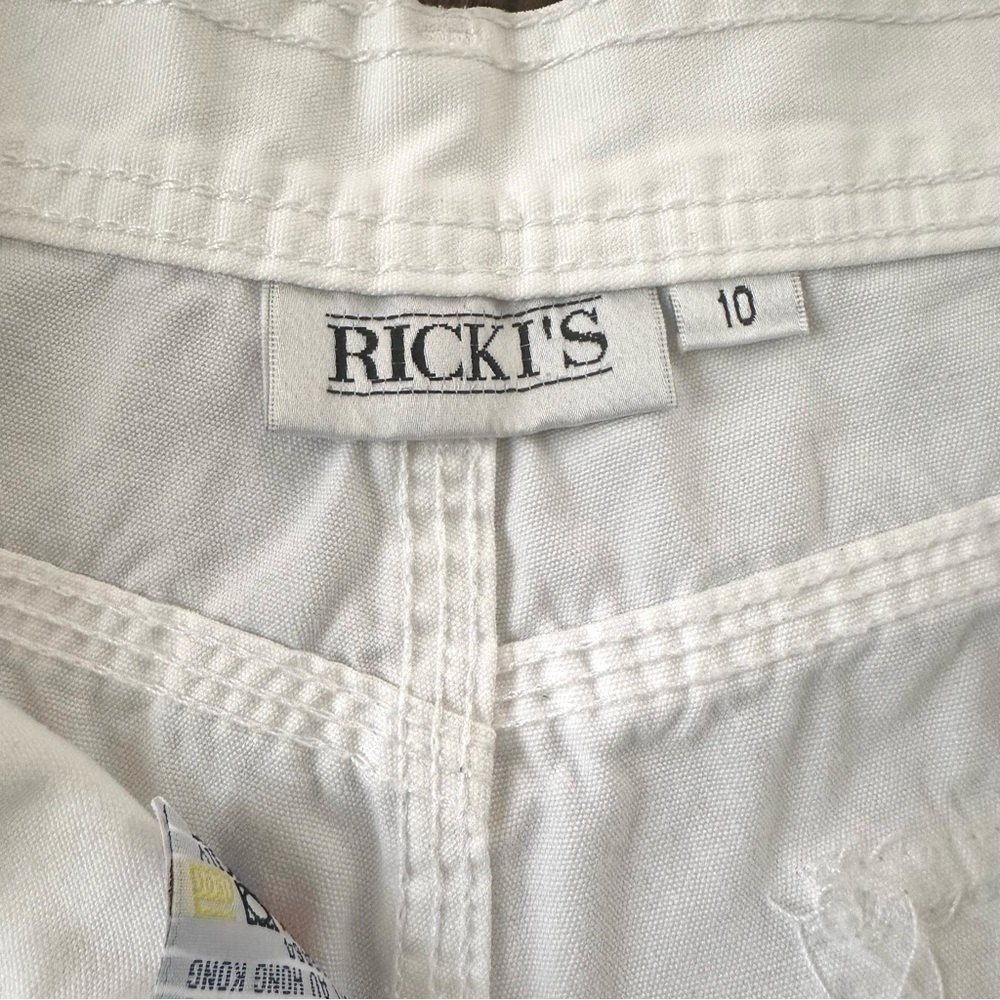 RICKI’S White Casual Versatile Summer Shorts - Picture 12 of 14